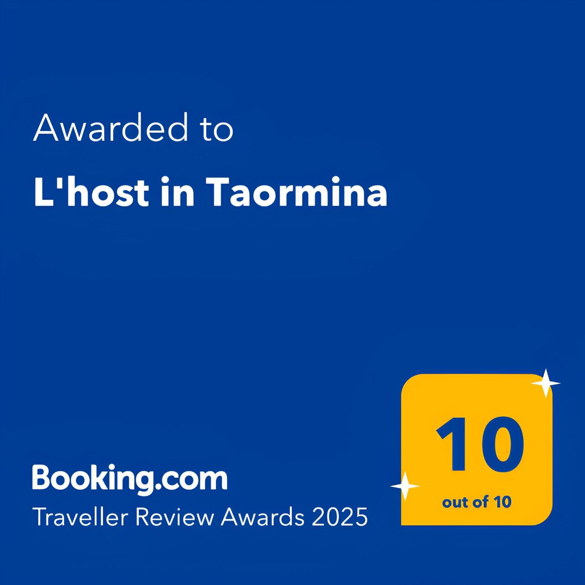 L'Host In Taormina Lejlighed Eksteriør billede